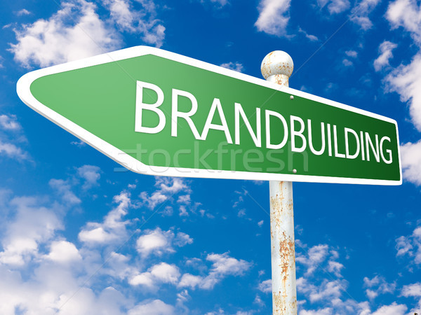 Brandbuilding Stock photo © Mazirama