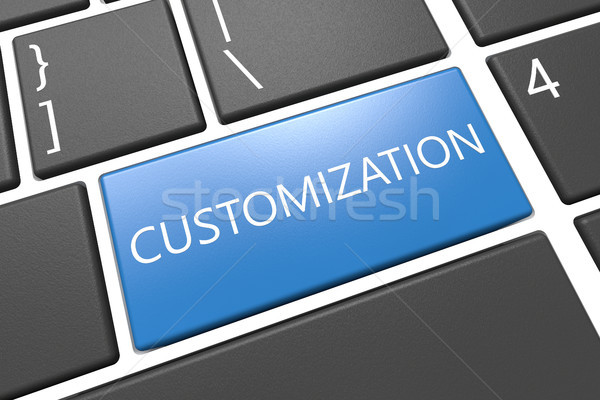 Stock photo: Customization