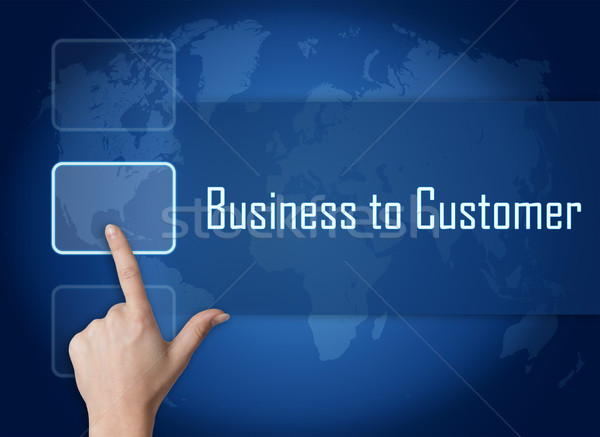 Business to Customer Stock photo © Mazirama