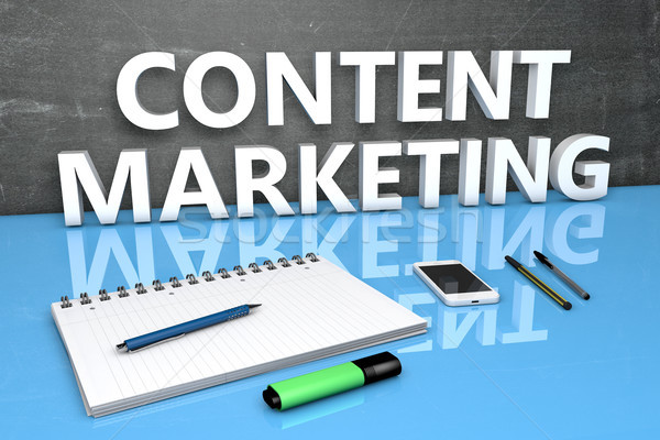 Content Marketing text concept Stock photo © Mazirama