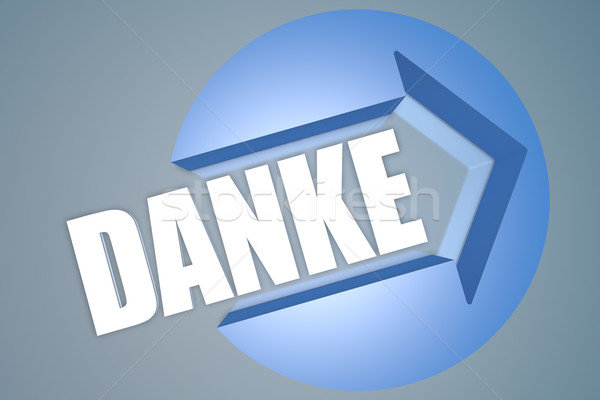 Danke Stock photo © Mazirama