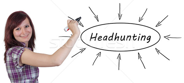 Headhunting Stock photo © Mazirama