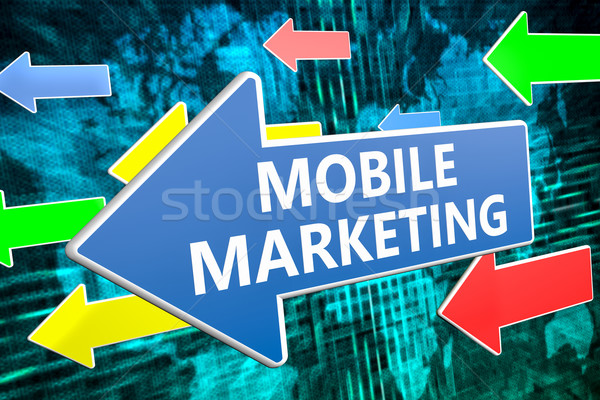 Mobile Marketing Stock photo © Mazirama
