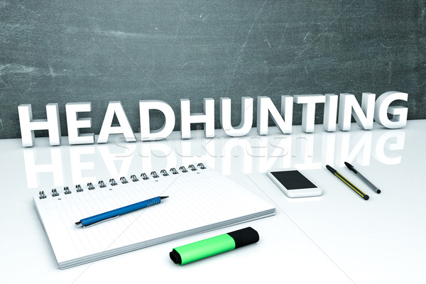 Headhunting Stock photo © Mazirama