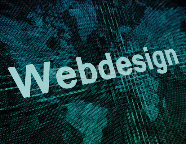 Webdesign Stock photo © Mazirama