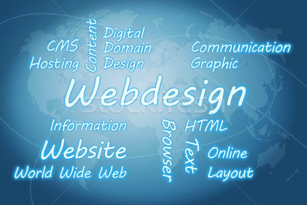 Webdesign Concept Stock photo © Mazirama