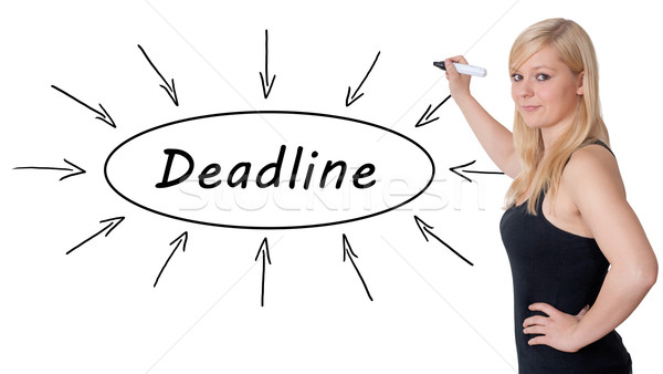 Stock photo: Deadline