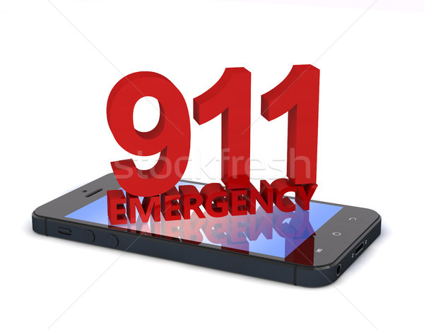 911 Phone Stock photo © Mazirama