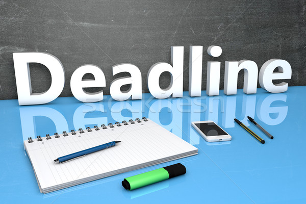 Deadline Stock photo © Mazirama