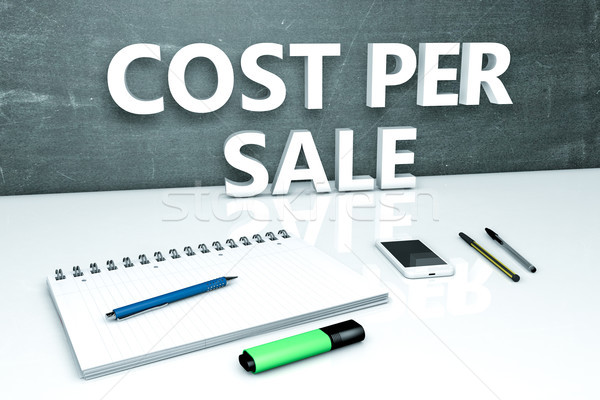 Cost per Sale Stock photo © Mazirama