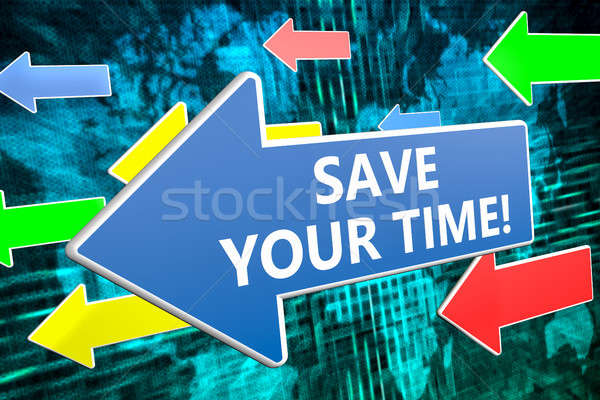 Save your time Stock photo © Mazirama