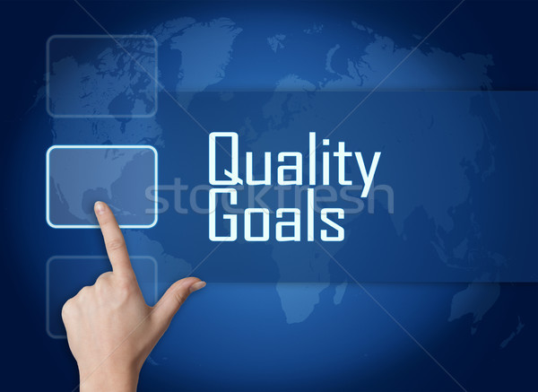 Quality Goals Stock photo © Mazirama
