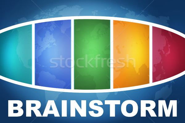 Brainstorm Stock photo © Mazirama