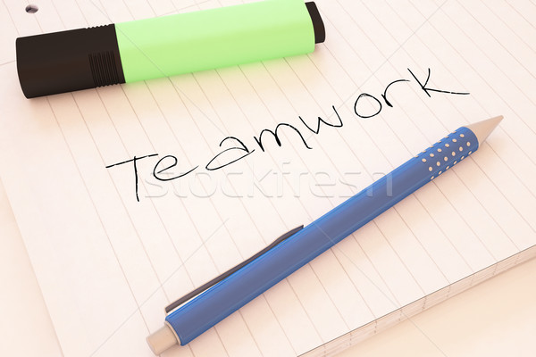 Teamwork Stock photo © Mazirama
