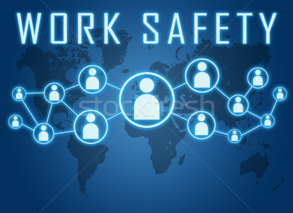 Work safety text concept Stock photo © Mazirama