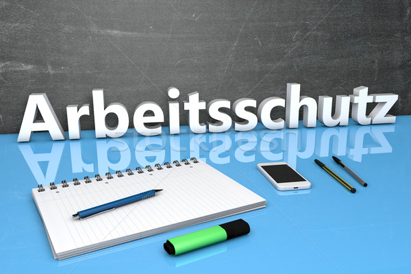 Arbeitsschutz Stock photo © Mazirama