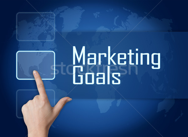 Marketing Goals Stock photo © Mazirama