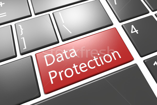 データ保護 セキュリティ 現代 キーボード 赤 キー ストックフォト © Mazirama