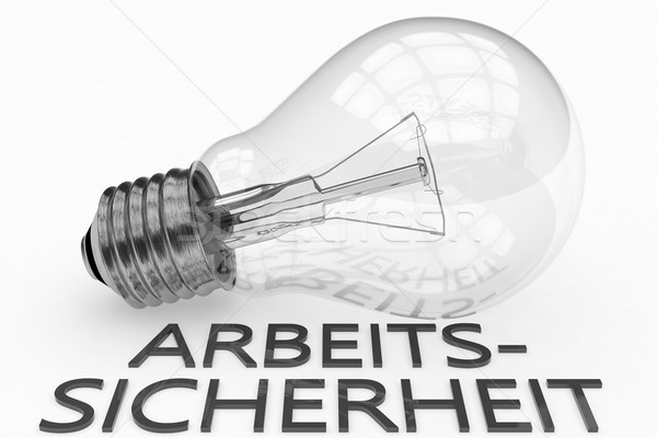 Arbeitssicherheit Stock photo © Mazirama