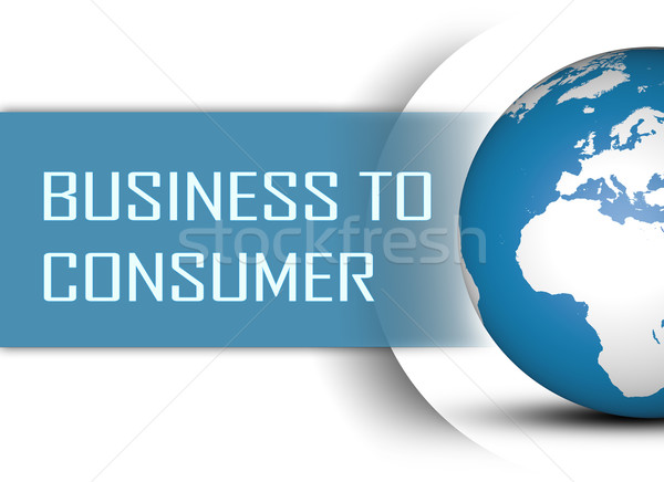 Stock photo: Business to Consumer