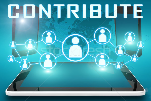 Contribute Stock photo © Mazirama