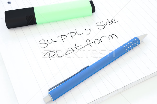 Supply Side Platform Stock photo © Mazirama