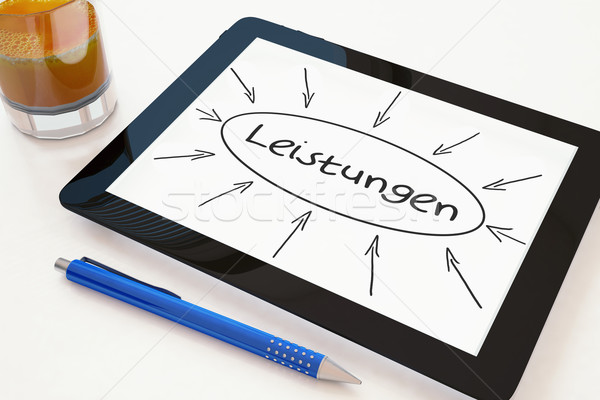 Leistungen Stock photo © Mazirama