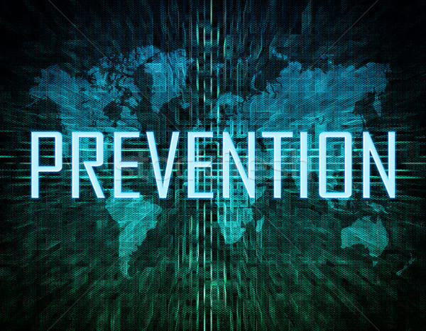 Prevention text concept Stock photo © Mazirama