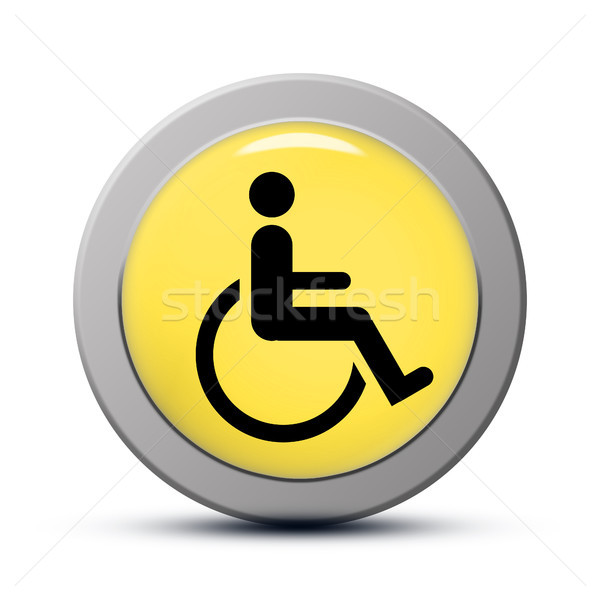 handicapped icon Stock photo © Mazirama