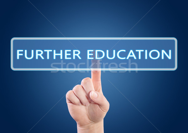Further Education text concept Stock photo © Mazirama