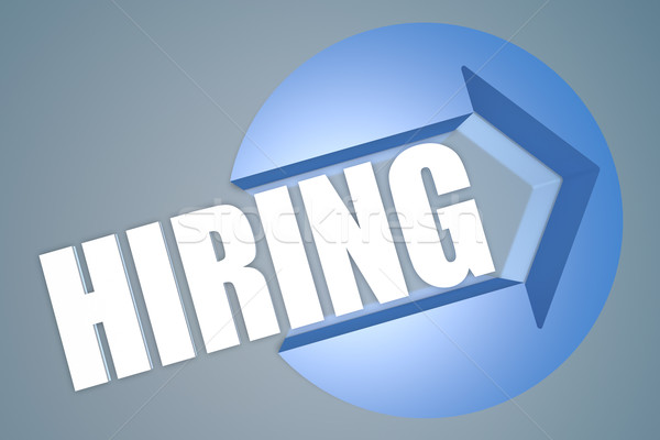 Stock photo: Hiring