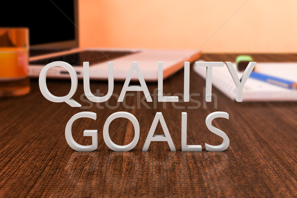 Quality Goals Stock photo © Mazirama