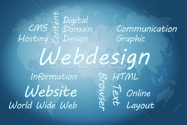 Webdesign Concept Stock photo © Mazirama