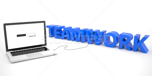 Teamwork Stock photo © Mazirama