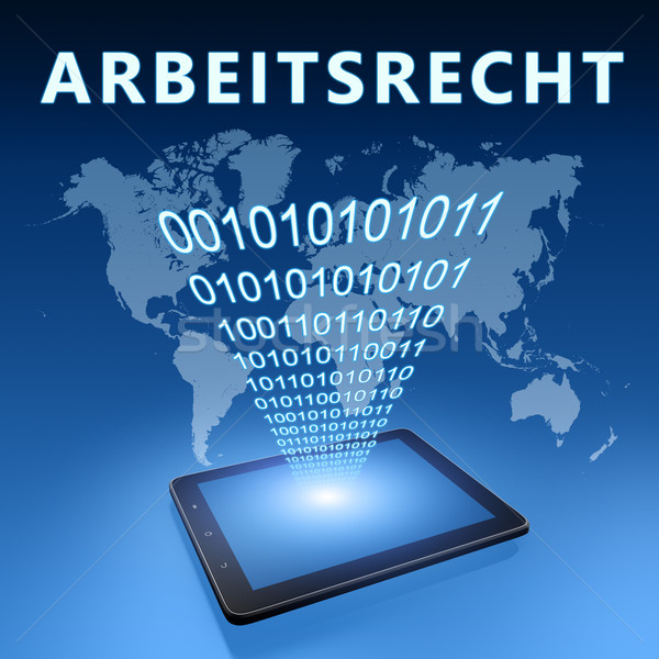 Arbeitsrecht Stock photo © Mazirama