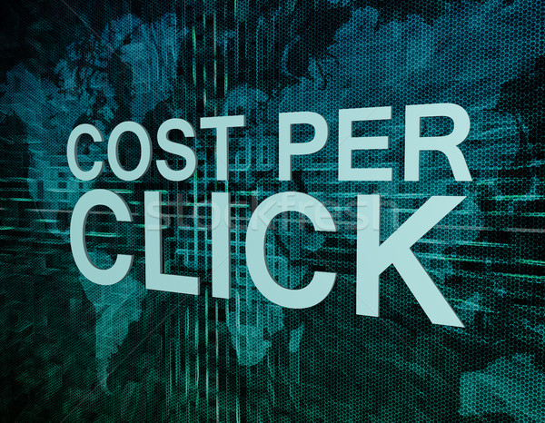 Cost per Click Stock photo © Mazirama