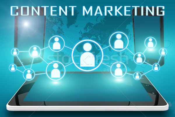 Content Marketing Stock photo © Mazirama
