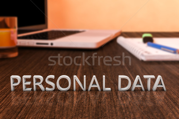 Personal Data Stock photo © Mazirama