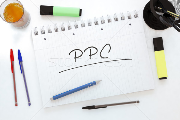 Pro klicken ppc handschriftlich Text Stock foto © Mazirama