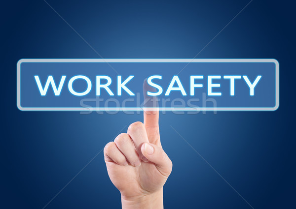 Work Safety text concept Stock photo © Mazirama