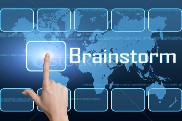 Brainstorm Stock photo © Mazirama