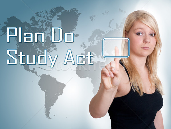 Plan Do Study Act Stock photo © Mazirama