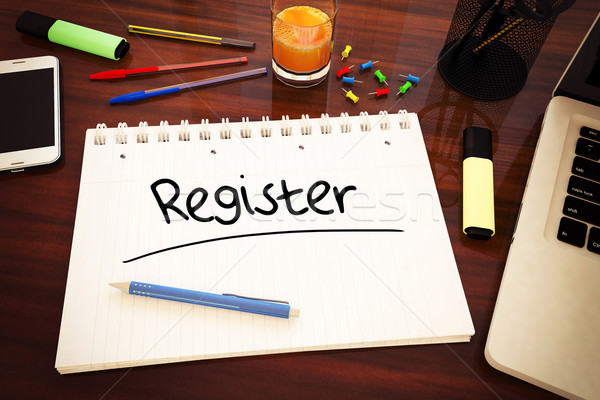 Register Stock photo © Mazirama