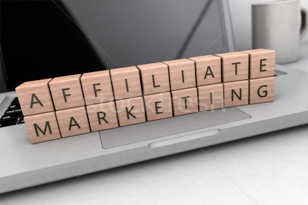 Affiliate Marketing text concept Stock photo © Mazirama