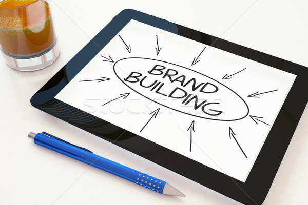 Brand Building Stock photo © Mazirama
