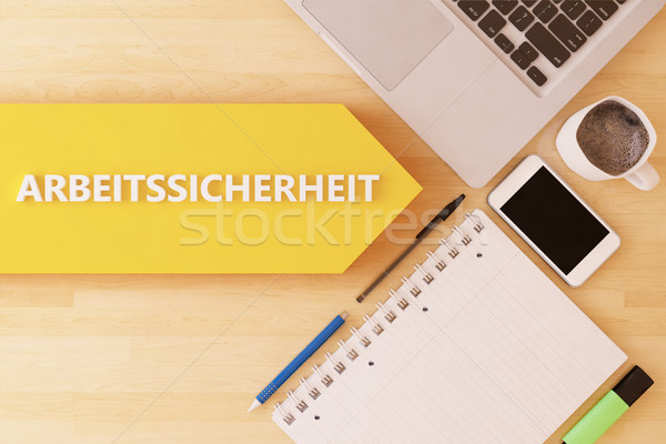 Arbeitssicherheit Stock photo © Mazirama