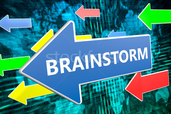 Brainstorm Stock photo © Mazirama