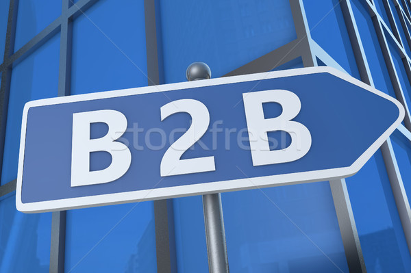 Business to Business Stock photo © Mazirama