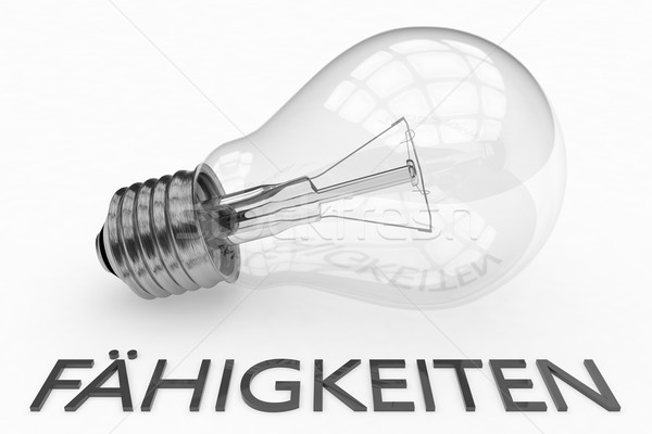 Stock photo: Faehigkeiten