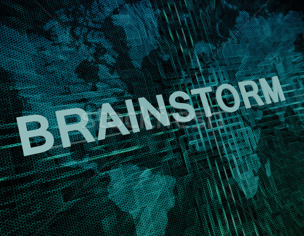 Brainstorm Stock photo © Mazirama